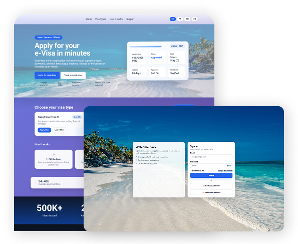 Login / Sign-up
